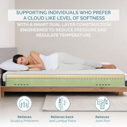 <tc>Whispersoft</tc>, Memory Foam, Morbido