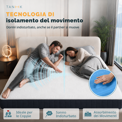 Materasso Capri Waterfoam di media rigidità